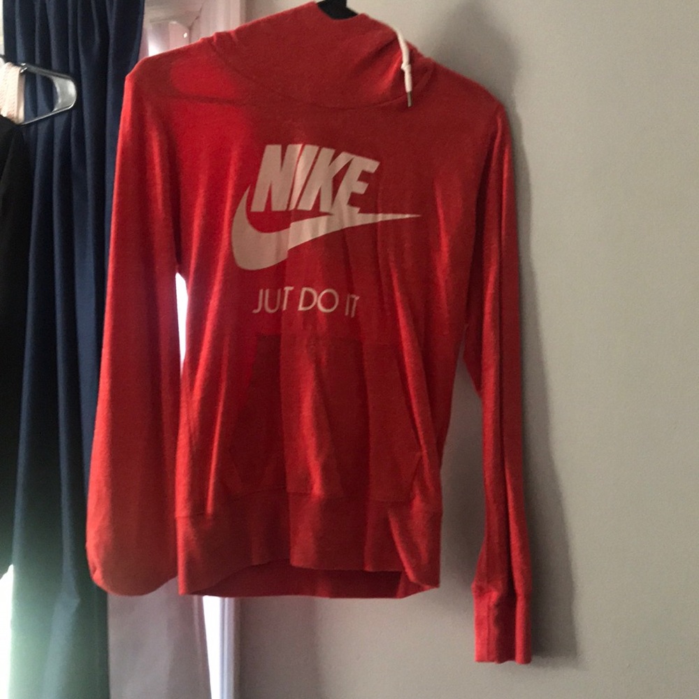Red Nike Hoodie